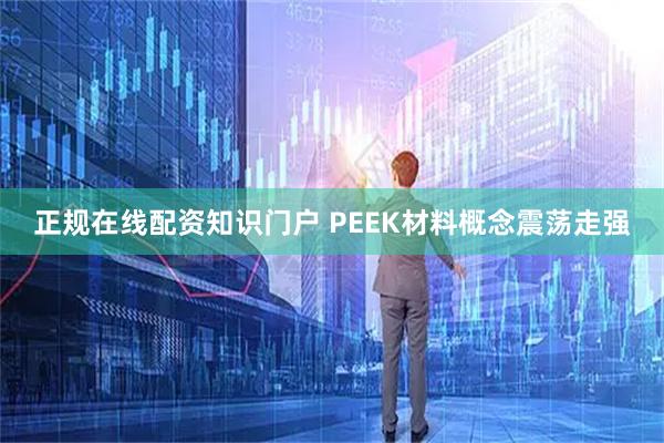 正规在线配资知识门户 PEEK材料概念震荡走强
