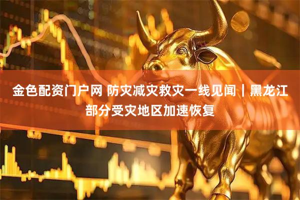 金色配资门户网 防灾减灾救灾一线见闻｜黑龙江部分受灾地区加速恢复