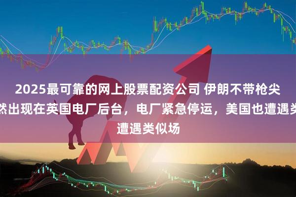 2025最可靠的网上股票配资公司 伊朗不带枪尖兵突然出现在英国电厂后台，电厂紧急停运，美国也遭遇类似场